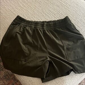 Athleta Dark Green Women's Athletic Shorts